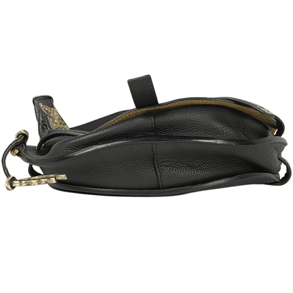 Loewe Gate Small Crossbody Python Shoulder Bag Le… - image 4